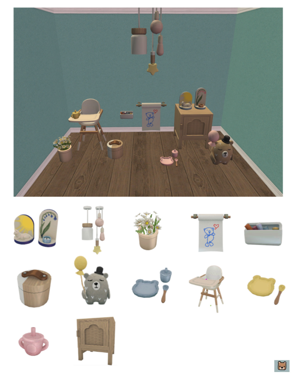 Mellow Moods Mini by simsfinds - The Sims 2 Custom Content