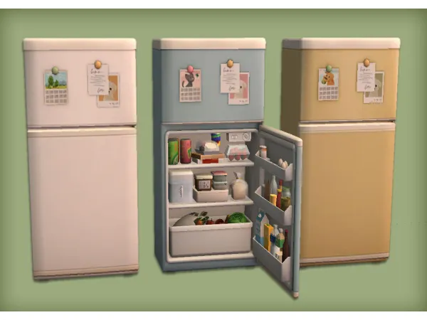 TV On The Go and Clear View Fridge Functional by jacky93sims - The Sims 2 Custom Content