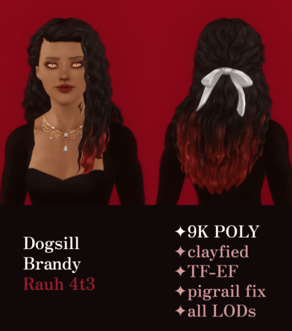 Dogsills Brandy hairstyle converted for by simsfinds - The Sims 3 Custom Content