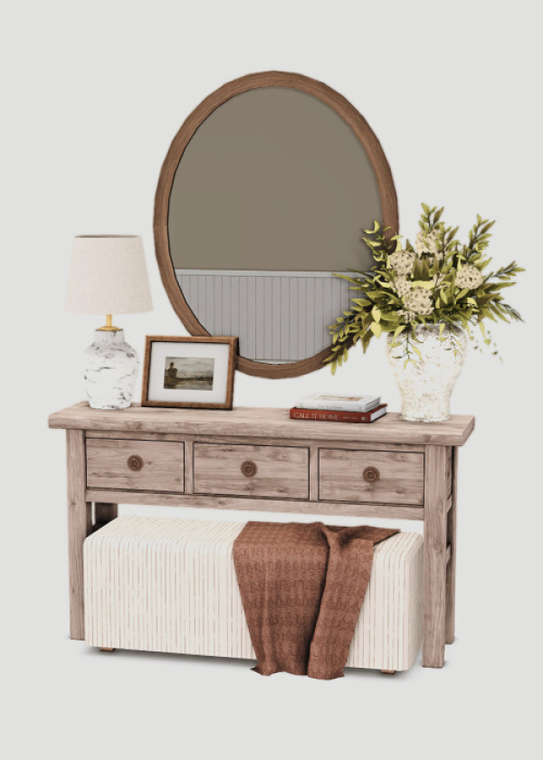 evelyn hallway set by simsfinds - The Sims 3 Custom Content