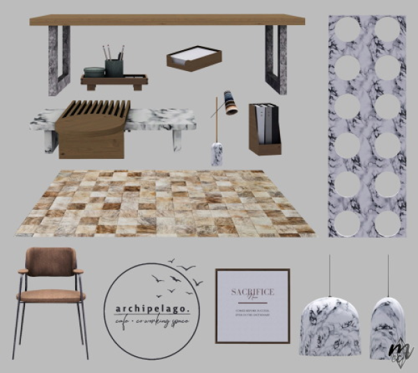 martassimsbookcc Sundays sims x SimspirationBuilds Archipelago Set Part 2 by simsfinds - The Sims 3 Custom Content