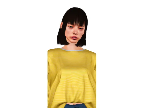 LeahLillith Inori Hairstyle 4t3 by simikka - The Sims 3 Custom Content