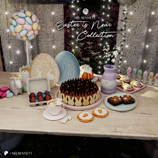 Mix Easter is Near Collection by melbennett - The Sims 4 Custom Content