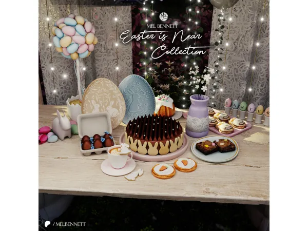 Mix Easter is Near Collection - The Sims 4 Custom Content