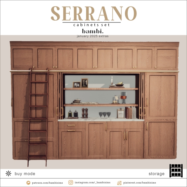 Alpha serrano by bambisims - The Sims 4 Custom Content