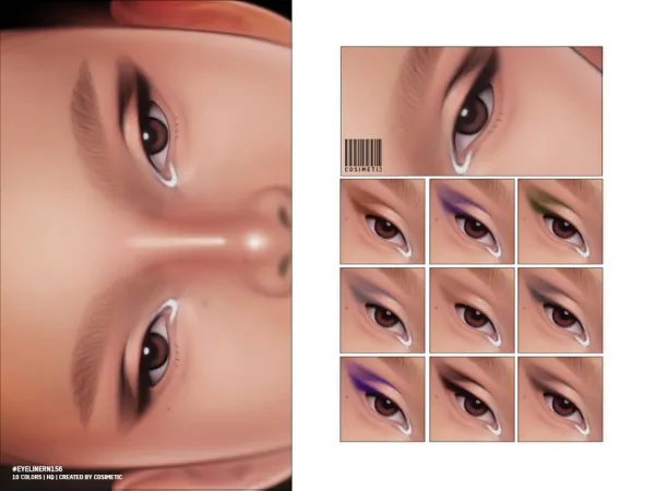 Salma Eyeliner | N156 by cosimetic