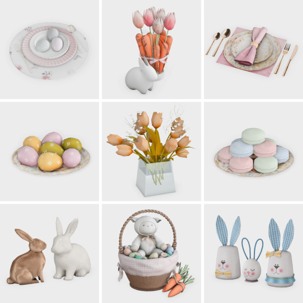 Maxis Match easter sunday sims 4 finds by simsfinds - The Sims 4 Custom Content