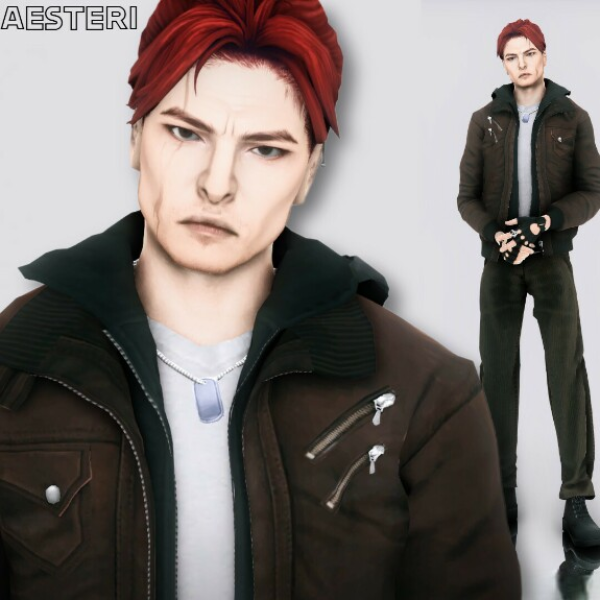 Alpha Abaddon Ezekyle by aesteri - The Sims 4 Custom Content