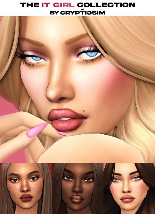 Maxis Match the it girl collection by simsfinds - The Sims 4 Custom Content