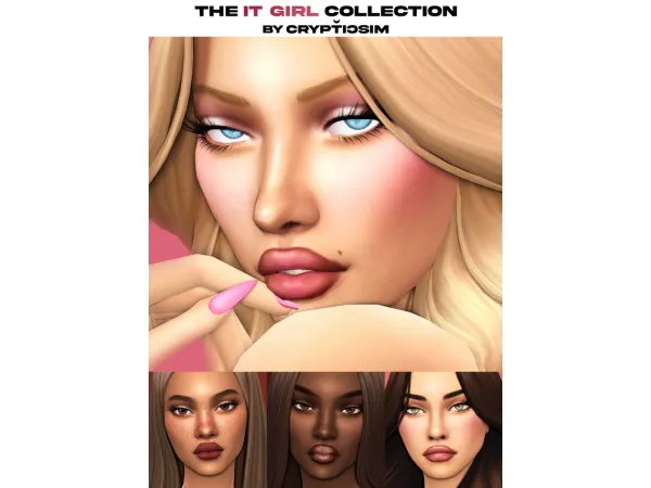 the it girl collection. by crypticsim