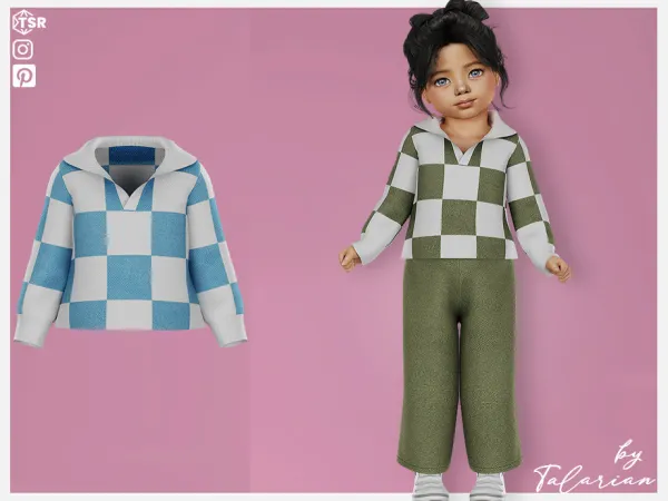 Alpha Liliana Sweater by thesimsresource - The Sims 4 Custom Content