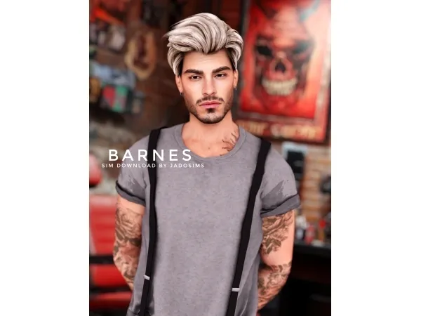 Sims 4 Barnes u2661 (Sim Download)