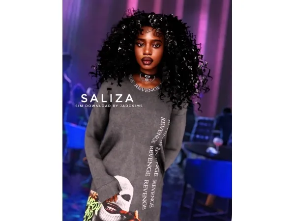 Sims 4 Saliza u2661 (Sim Download)