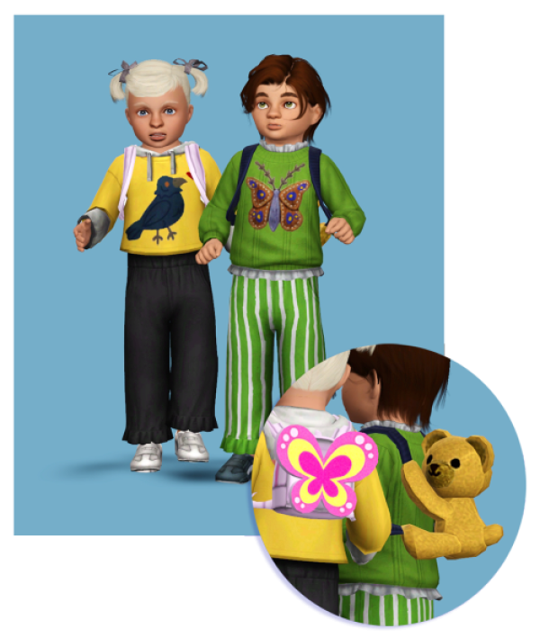 Toddler set by simsfinds - The Sims 3 Custom Content