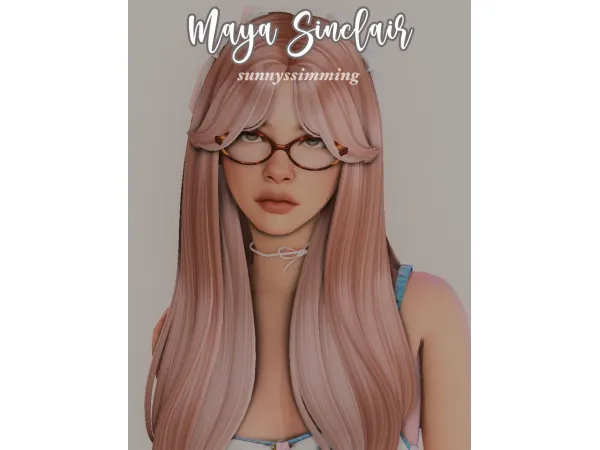 Maxis Match Maya Sinclair by sunnyssimming - The Sims 4 Custom Content