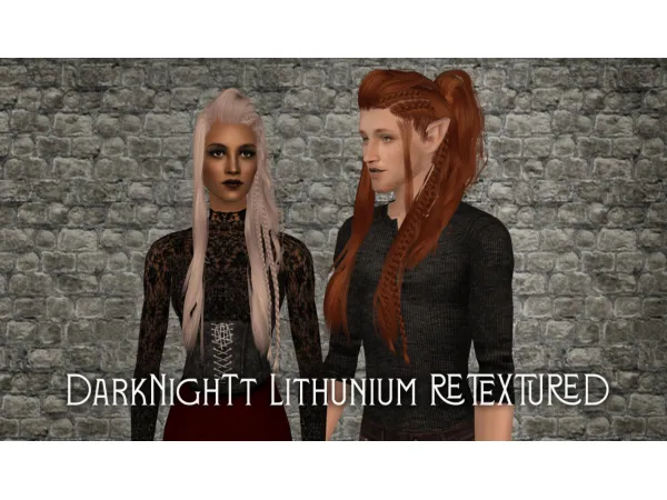 DarkNighTt Lithunium Retextured by timeparadoxsims - The Sims 2 Custom Content