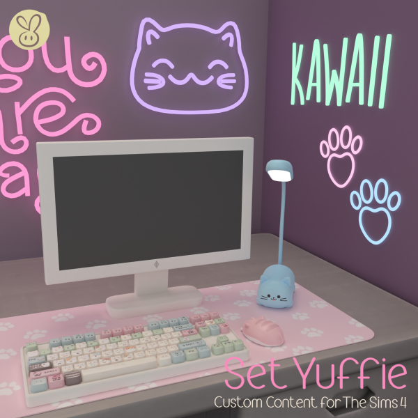 Mix Set Yuffie Pack by lemonbunny - The Sims 4 Custom Content