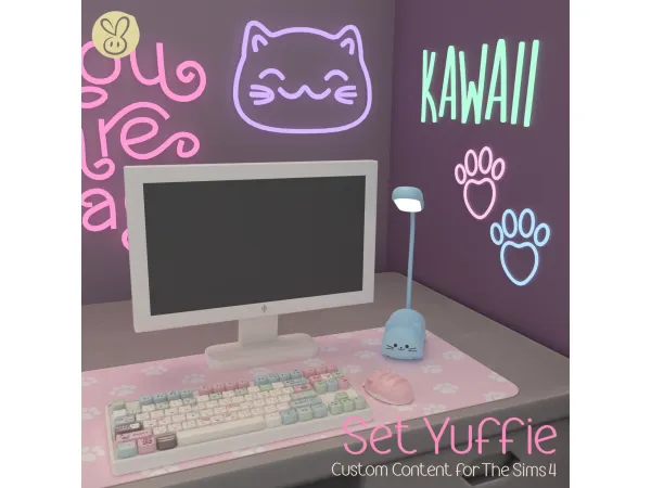 Mix Set Yuffie Pack by Lemonbunny - The Sims 4 Custom Content