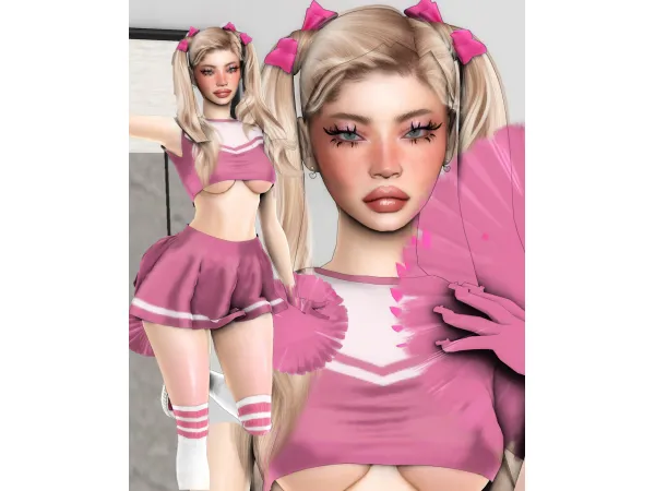 Alpha Cecelia Louis by deepmoon - The Sims 4 Custom Content