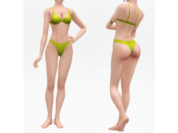 Sims 3 Mix Lingeries CC: New Me Body Edit. by rollo-rolls.