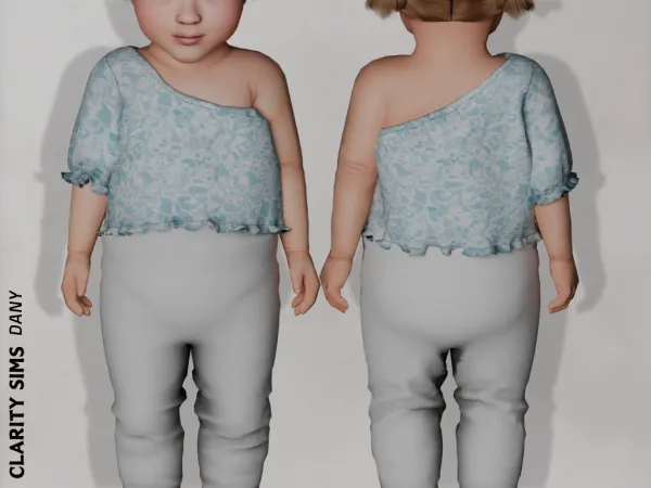 Alpha Dany Top Infant - The Sims 4 Custom Content