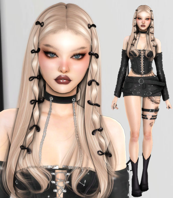 Alpha Bonnie Corley by simsfinds - The Sims 4 Custom Content