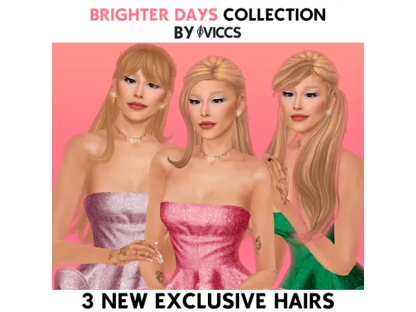 Maxis Match VICCS_BRIGHTER DAYS COLLECTION (TEEN ELDER) - The Sims 4 Custom Content