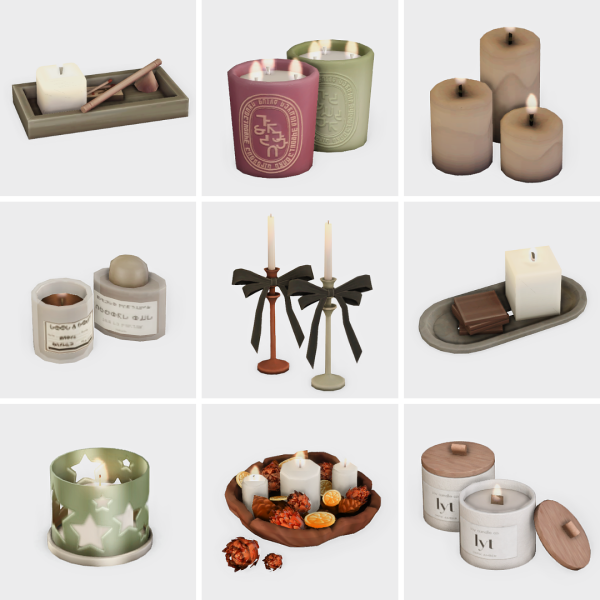 Maxis Match more of my favorite candles sims 4 finds by simsfinds - The Sims 4 Custom Content