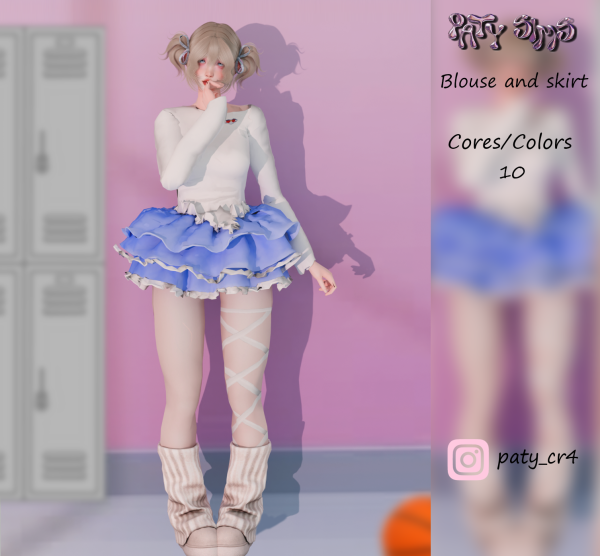 Alpha Frufru by patysims - The Sims 4 Custom Content