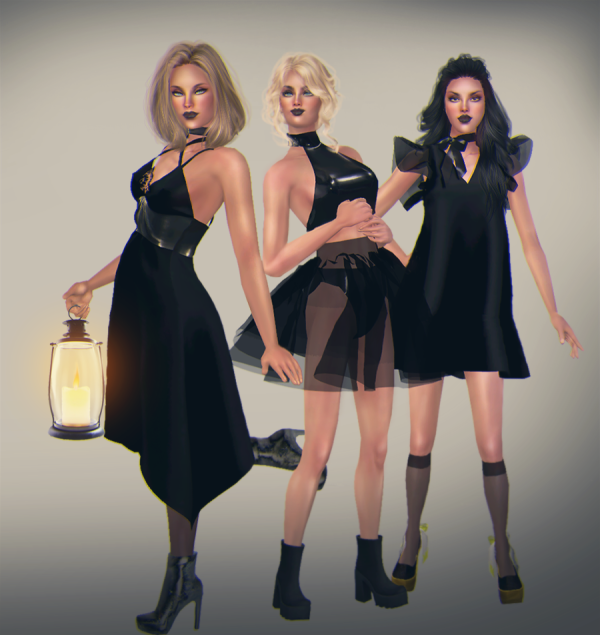 Outfits for Witches by simsfinds - The Sims 2 Custom Content