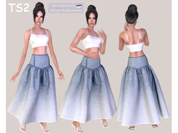 Summer Outfit by sonechko - The Sims 2 Custom Content