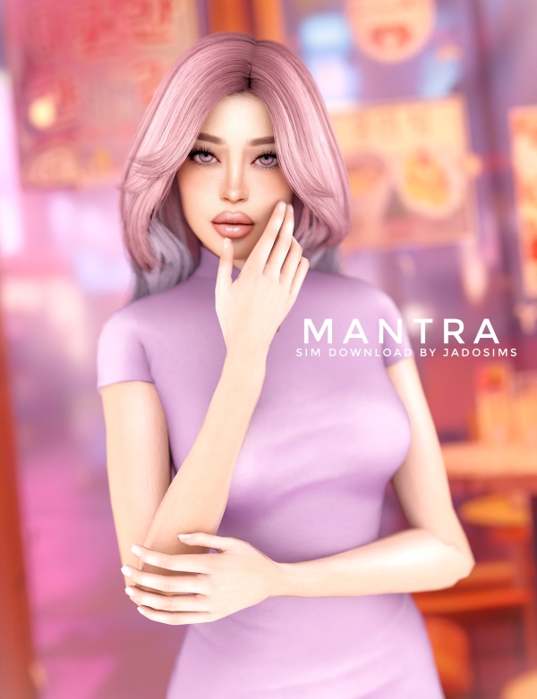 Alpha Mantra (Sim Download) by shopwithflynnn - The Sims 4 Custom Content