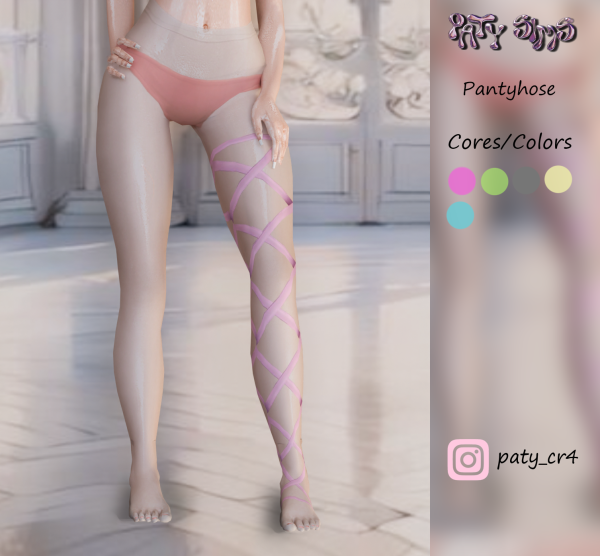 Alpha Meia Cetim by patysims - The Sims 4 Custom Content