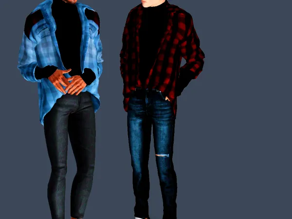 4T3 KKSimu2019s Tuck In Shirts by geminipixels - The Sims 3 Custom Content