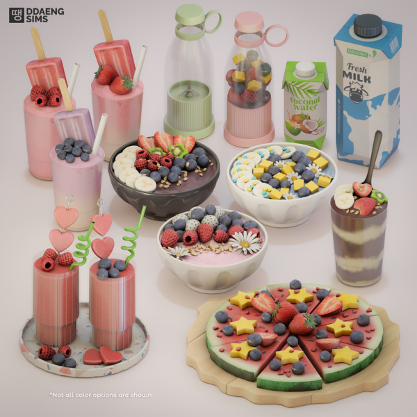 Alpha Summer Bliss March 2025 by simsfinds - The Sims 4 Custom Content