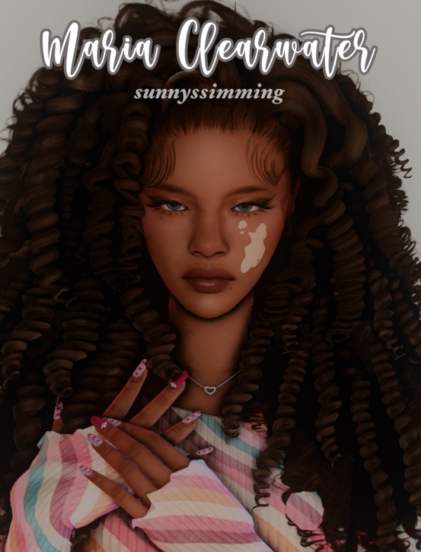 Maxis Match Maria Clearwater by simsfinds - The Sims 4 Custom Content