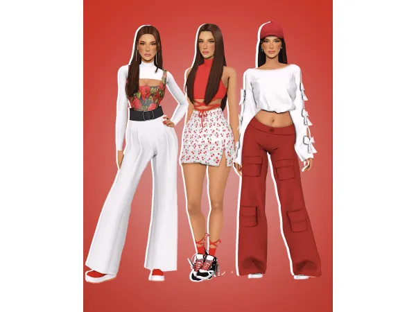 Maxis Match Isabel sim list folder by Ladybugtrait - The Sims 4 Custom Content