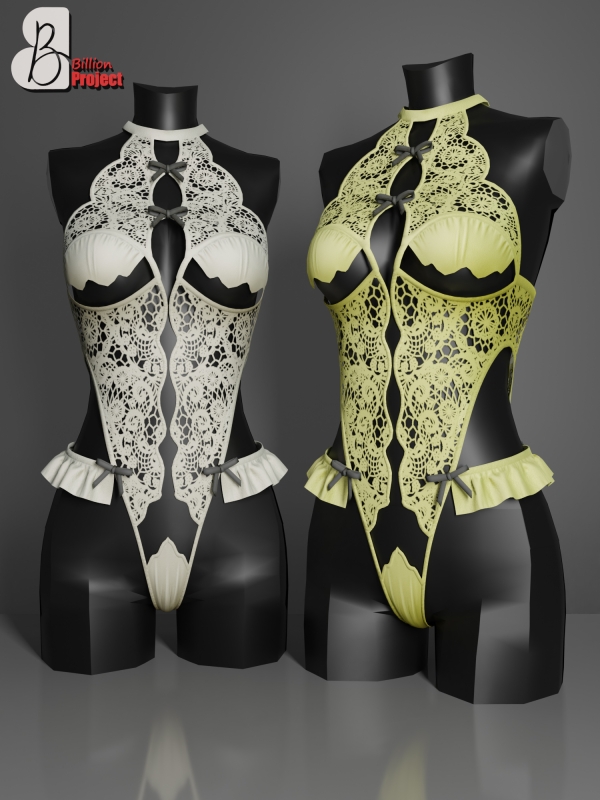 Alpha BillionProject Geffi Lingerie by billion_project666 - The Sims 4 Custom Content