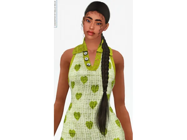 LEXEL Heat Hairstyle 4t3 rolls by rollo - The Sims 3 Custom Content