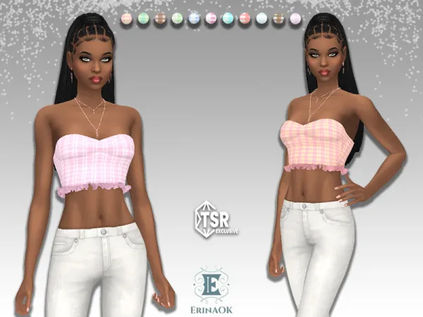 Maxis Match ErinAOK Womens Top 032825 - The Sims 4 Custom Content