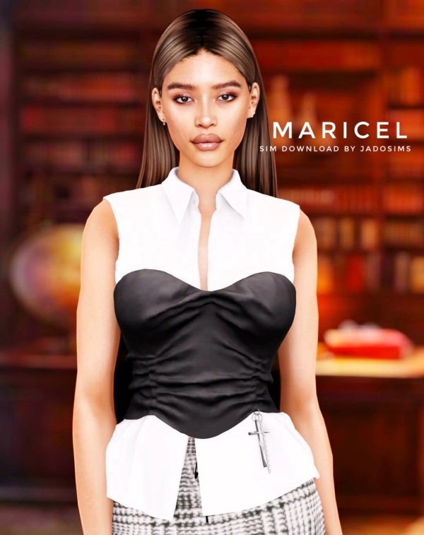 Alpha Maricel (Sim Download) by shopwithflynnn - The Sims 4 Custom Content