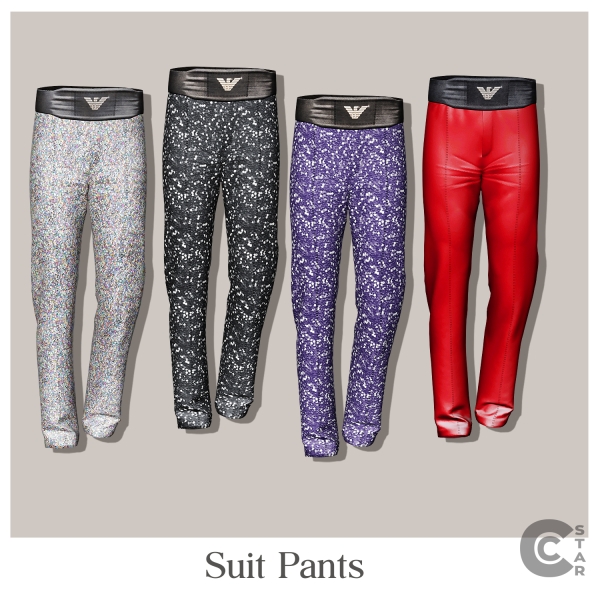 Alpha Male Suit Pants cool_content_star by cool_content_star - The Sims 4 Custom Content