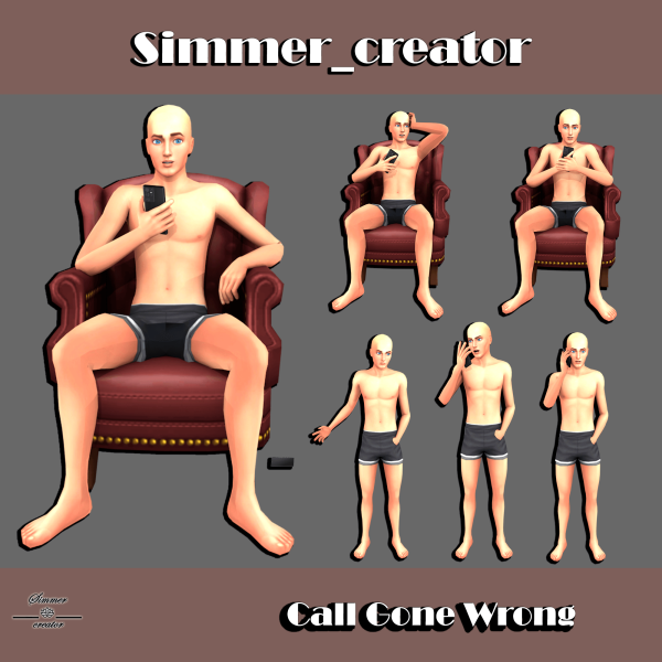 Mix Call Gone Wrong by simmer_creator - The Sims 4 Custom Content