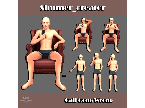 Mix Call Gone Wrong by Meow_creator - The Sims 4 Custom Content