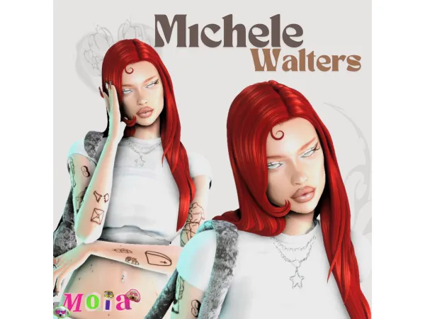 Mix Mu0131chele Walters by moiamarul - The Sims 4 Custom Content