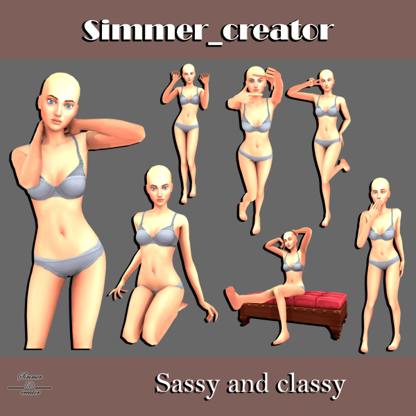Mix Sassy and classy by simmer_creator - The Sims 4 Custom Content