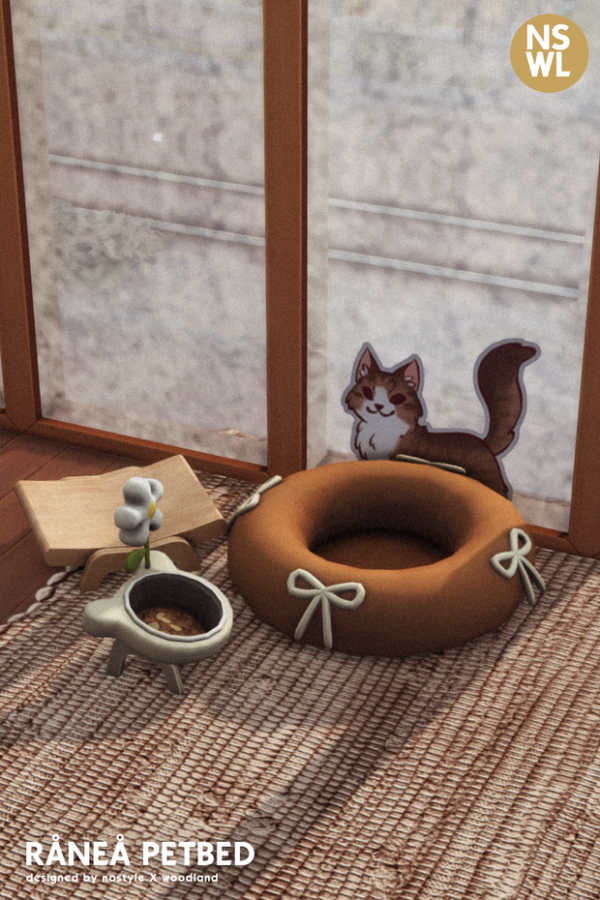 Mix Ranea PetBed by simsfinds - The Sims 4 Custom Content