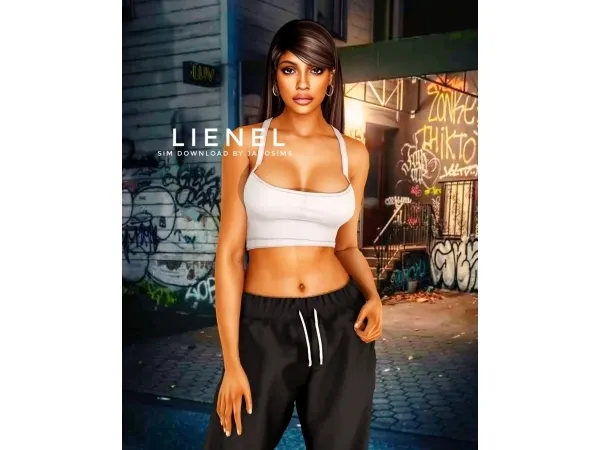 Sims 4 Lienel u2661 (Sim Download)