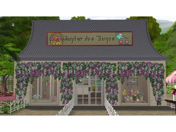 4t2 Flower Ivy Branches Sims by Tete - The Sims 2 Custom Content