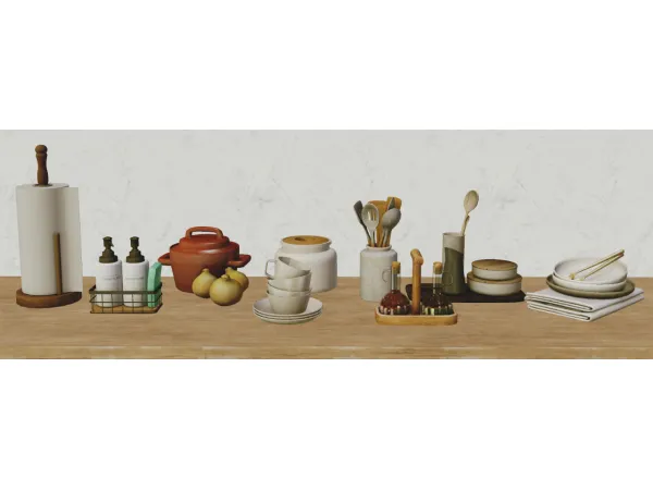 4T2 PINKBOX ANYE Kitchen Clutter by pinka - The Sims 2 Custom Content